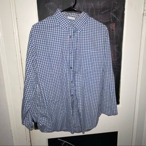 JCREW: Medium checkered button down
